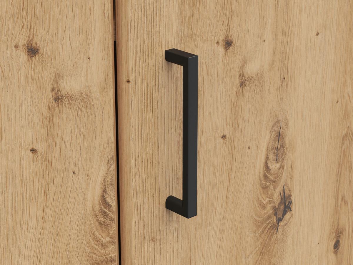 Sarokkomód Cabinet - Artisan tölgy, Modern, faalapú anyag (71,5/71,5cm)