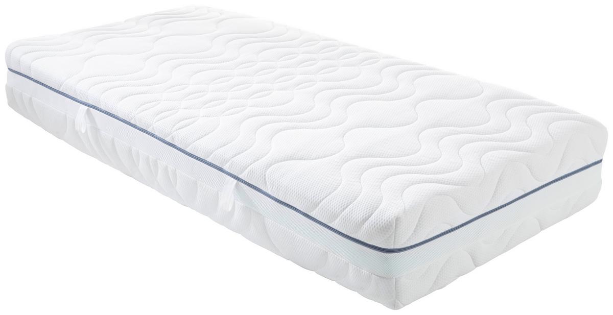 Matrac z PUR peny WAVE 90x200 cm,H3/H4,V:27cm - biela, textil (90/200cm) - Bessagi Home