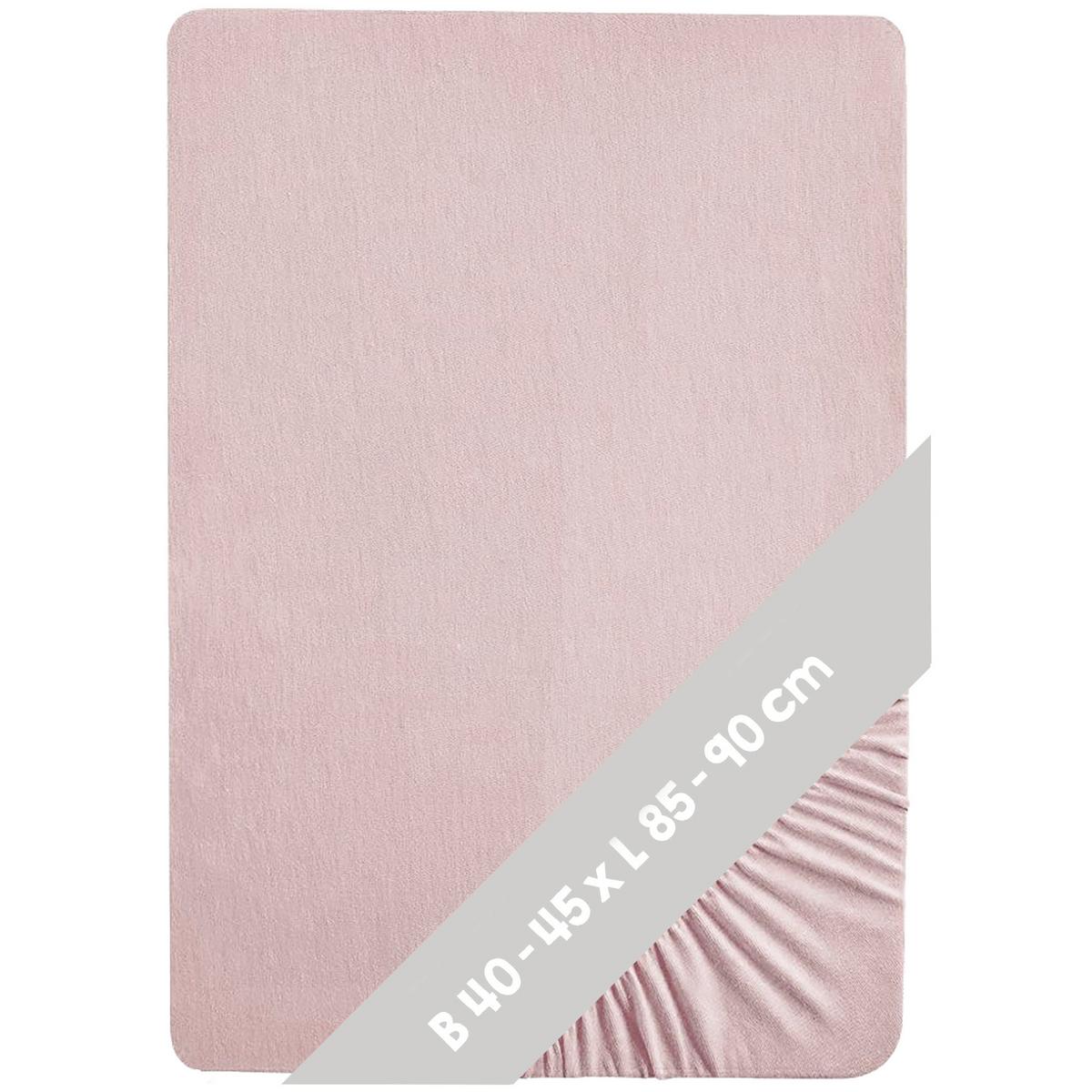 Bettwäschegeschenkset altrosa Bio-Jersey 3-Teilig. Set - Altrosa, MODERN, Textil - Roba