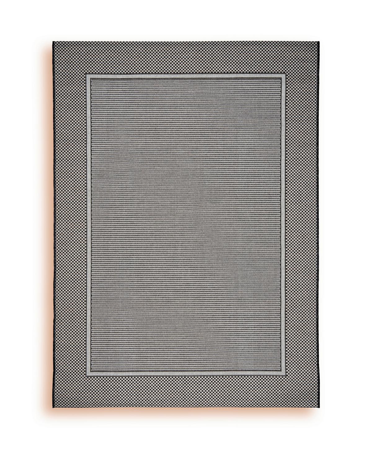 Flachwebeteppich Anthrazit Paul - Basics, Kunststoff (200/290cm) - James Wood
