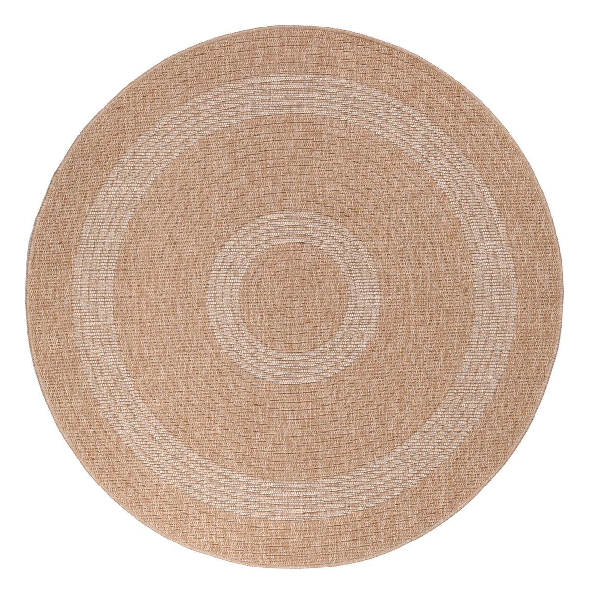Outdoorteppich, Beige, F: 8mm Comilla - Beige, Basics, Textil (80/80cm) - Novel