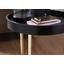 Beistelltisch mit Abnehmbarer Tischplatte Eva Schwarz + Gold - Goldfarben/Schwarz, Design, Holz/Holzwerkstoff (40/51/40cm) - Livetastic Beistelltisch mit Abnehmbarer Tischplatte Eva Schwarz + Gold - Goldfarben/Schwarz, Design, Holz/Holzwerkstoff (40/51/40cm) - Livetastic
