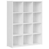 Regal Nepo Plus Bookshelf - Weiß, Design, Holzwerkstoff (114/146,5/38,5cm)