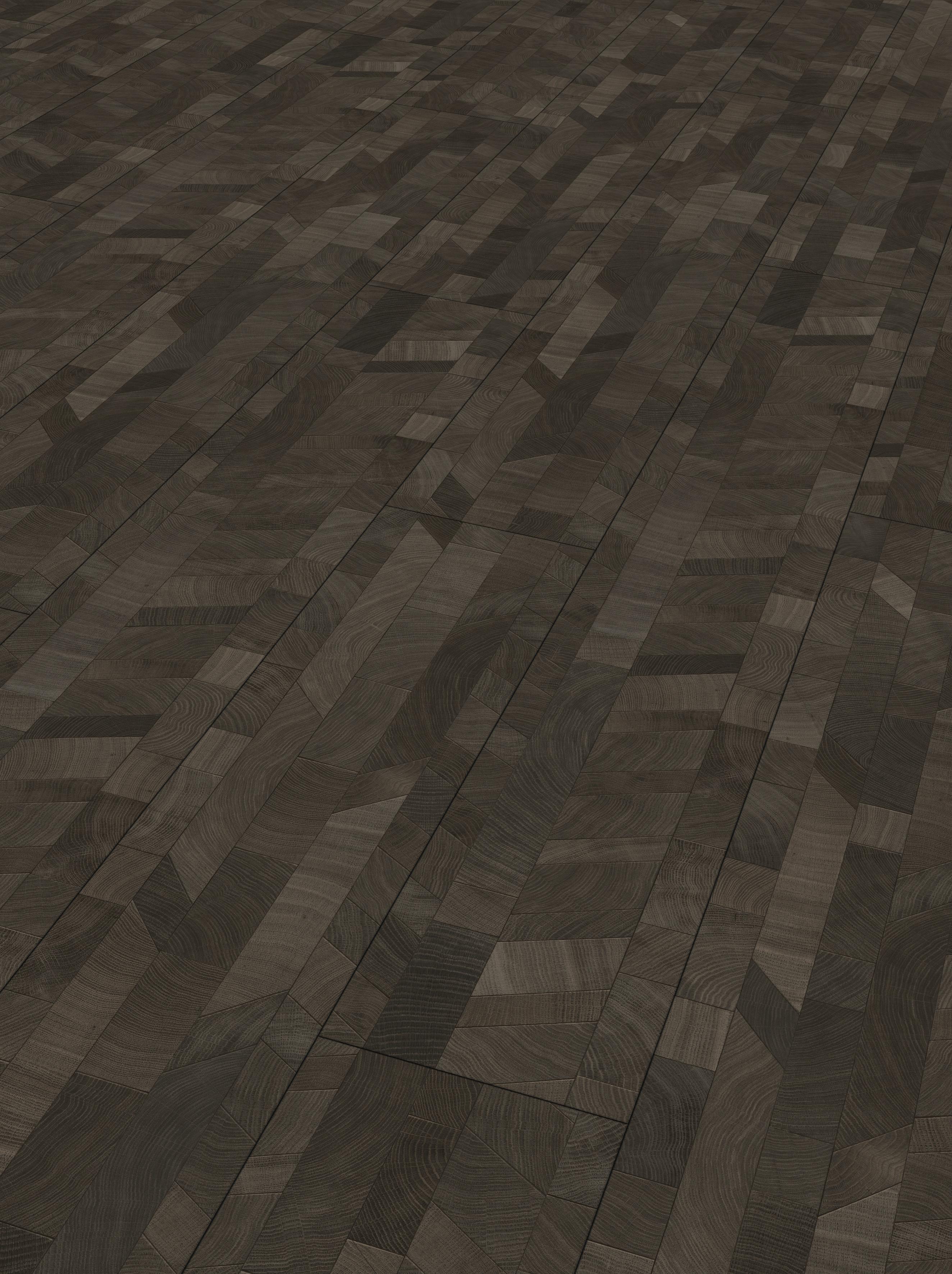 Designboden Hdf Crosscut Black