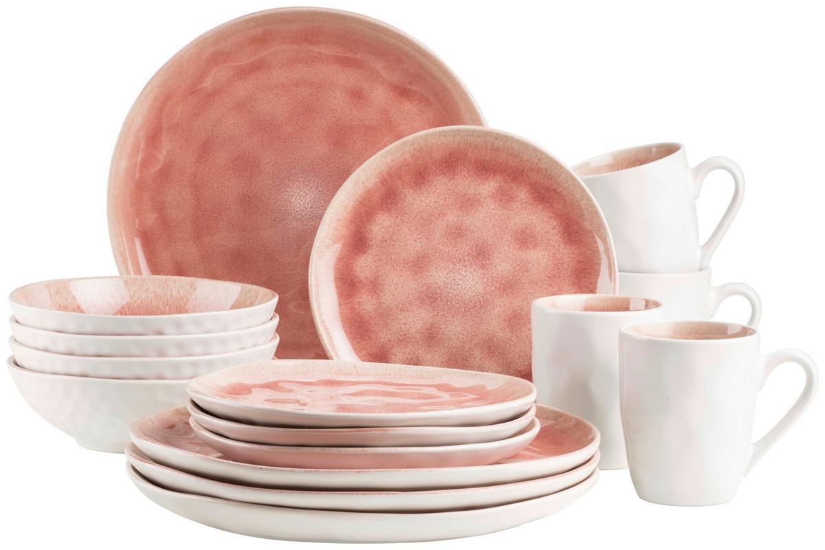 Kombiservice Frozen 4 Personen Geschirr Set - Beere, Trend, Keramik - Mäser