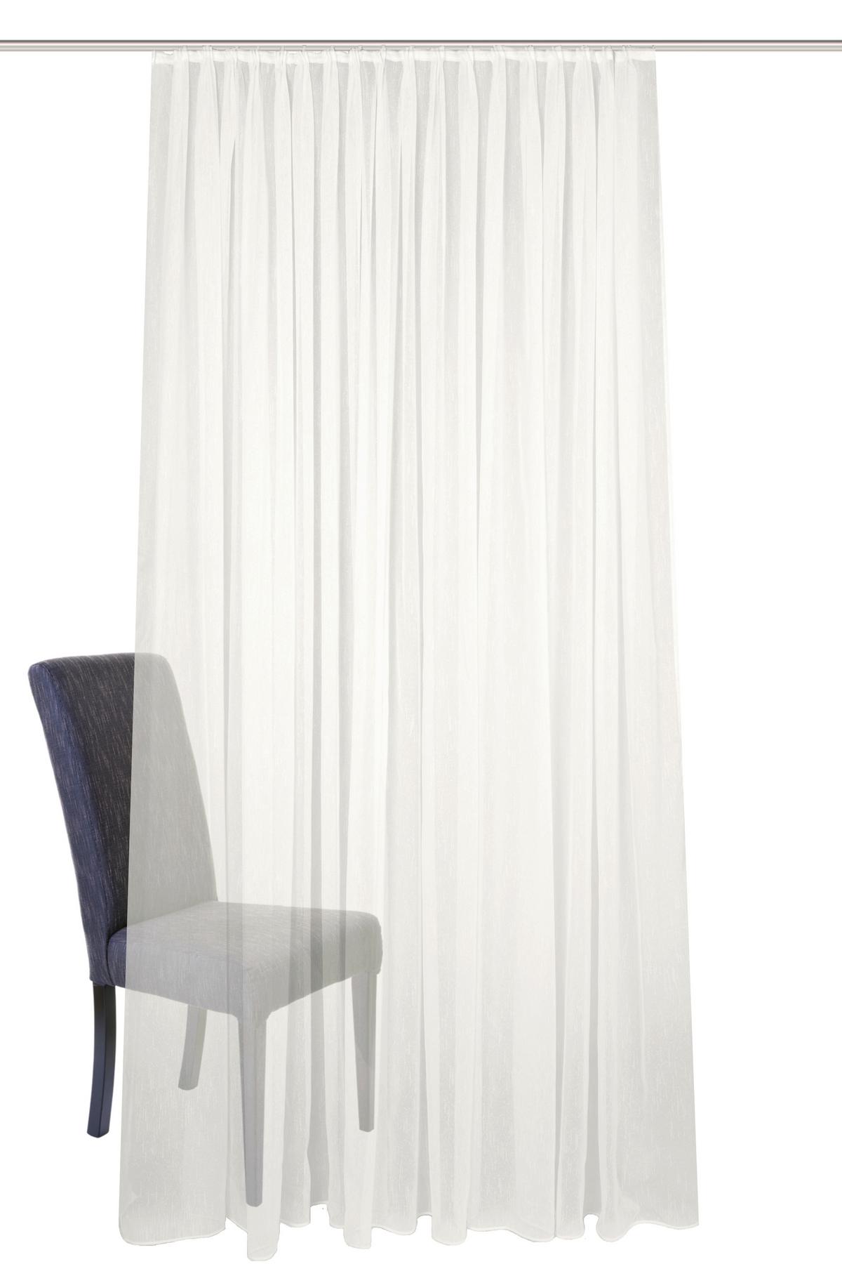 Fertigstore Flamio - Creme, KONVENTIONELL, Textil (450/120cm)