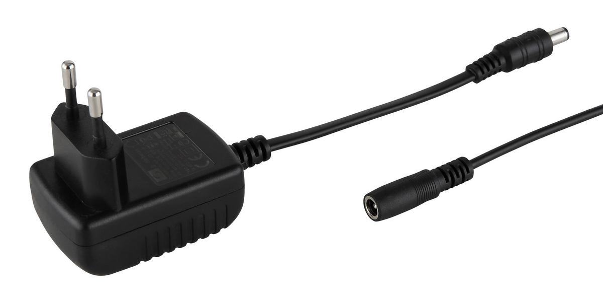 LED-Tischleuchte 21953s - Chromfarben/Schwarz, Basics, Glas/Kunststoff (18/31,5cm) - Globo