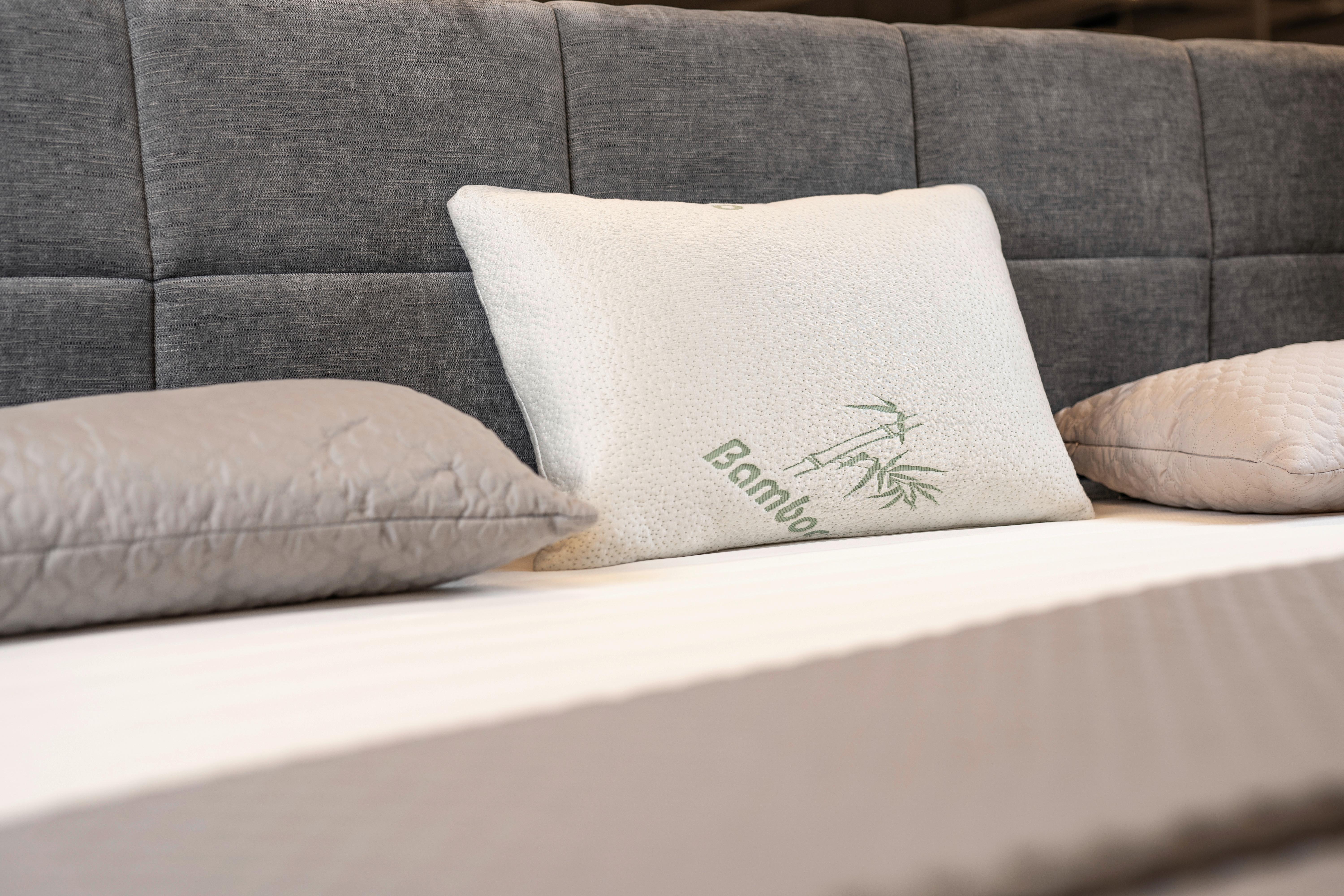 Polštář Bambus, 40/60cm - přírodní barvy, Basics, textil (40/60cm)