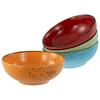 Schüsselset Nature Collection Mediterran, 4--Teilig., Multicolor - Multicolor, Design, Keramik - Creatable