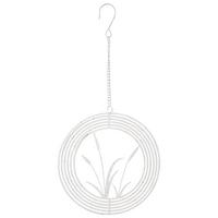 Závesná dekorácia Biela - biela, Konventionell, kov (18/18cm) - Mömax