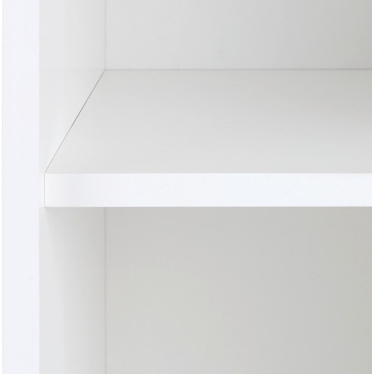 Regal Stehend/hängend Box B: 23 Cm Alpinweiß - Weiß, MODERN, Holzwerkstoff (23/46/25cm) - Ondega