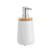 DÁVKOVAČ MÝDLA EDNA - bílá, Moderní, keramika (8,5/18,5/8,5cm)