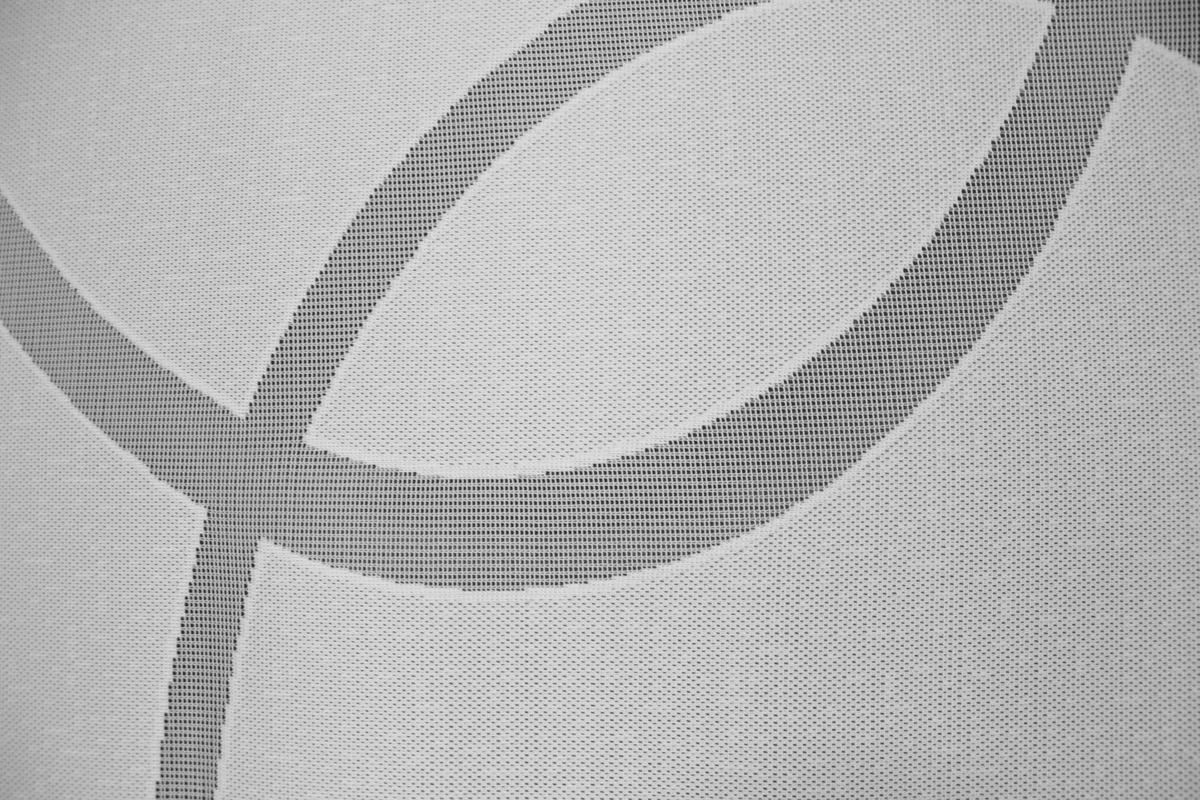 Flächenvorhang Pinale Weiß B: 57 cm - Weiß, Basics, Textil (57/245cm)