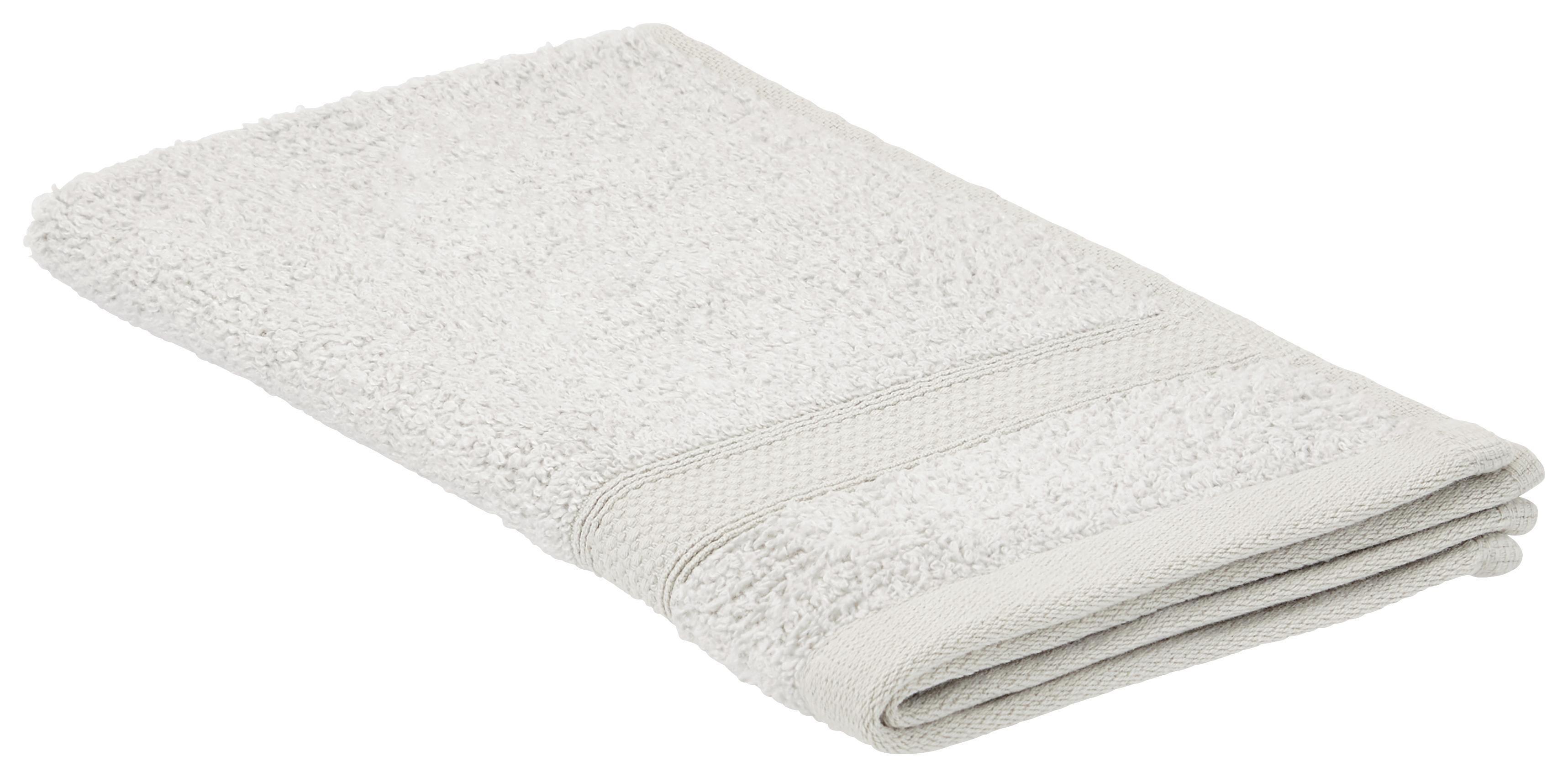 Vendégtörölköző Anke - Ezüst, Basics, Textil (30/50cm) - Luca Bessoni