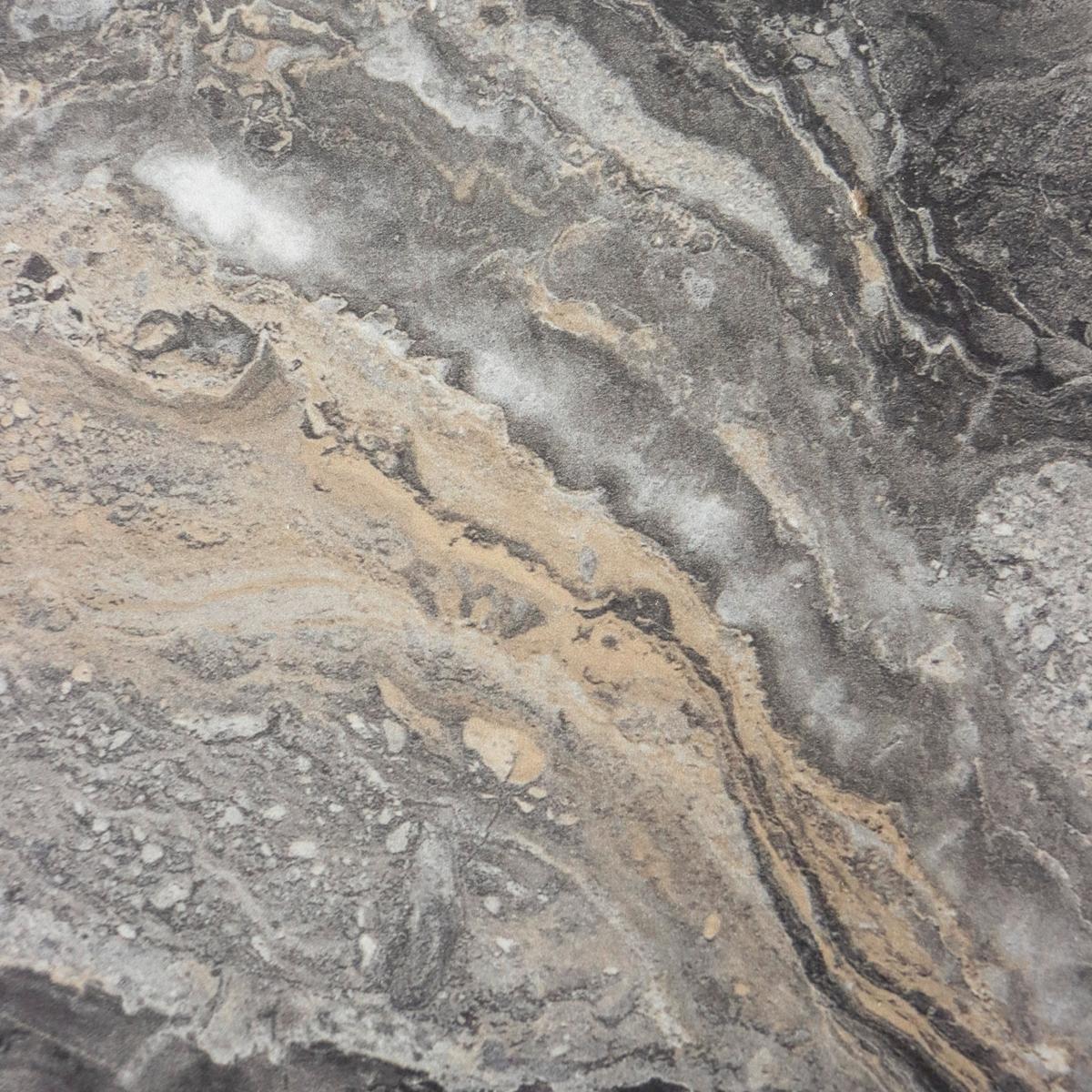 Kommode Lykkja Braun/Weiß B: 72 cm - Schwarz/Braun, MODERN, Holzwerkstoff (72/77/39,5cm) - MID.YOU