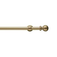 Vorhangstange Bronzefarben L: 140 cm - Bronzefarben, KONVENTIONELL, Metall (140cm)