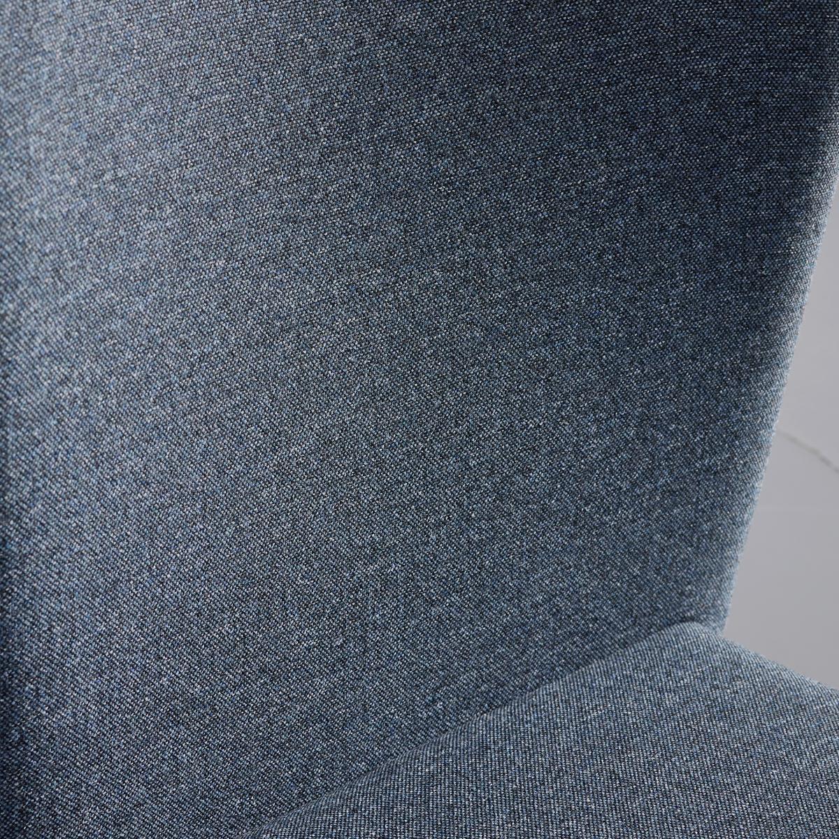 Stolička NIO modrá - čierna/modrá, Modern, kov/drevo (43/86/53cm) - Bessagi Home