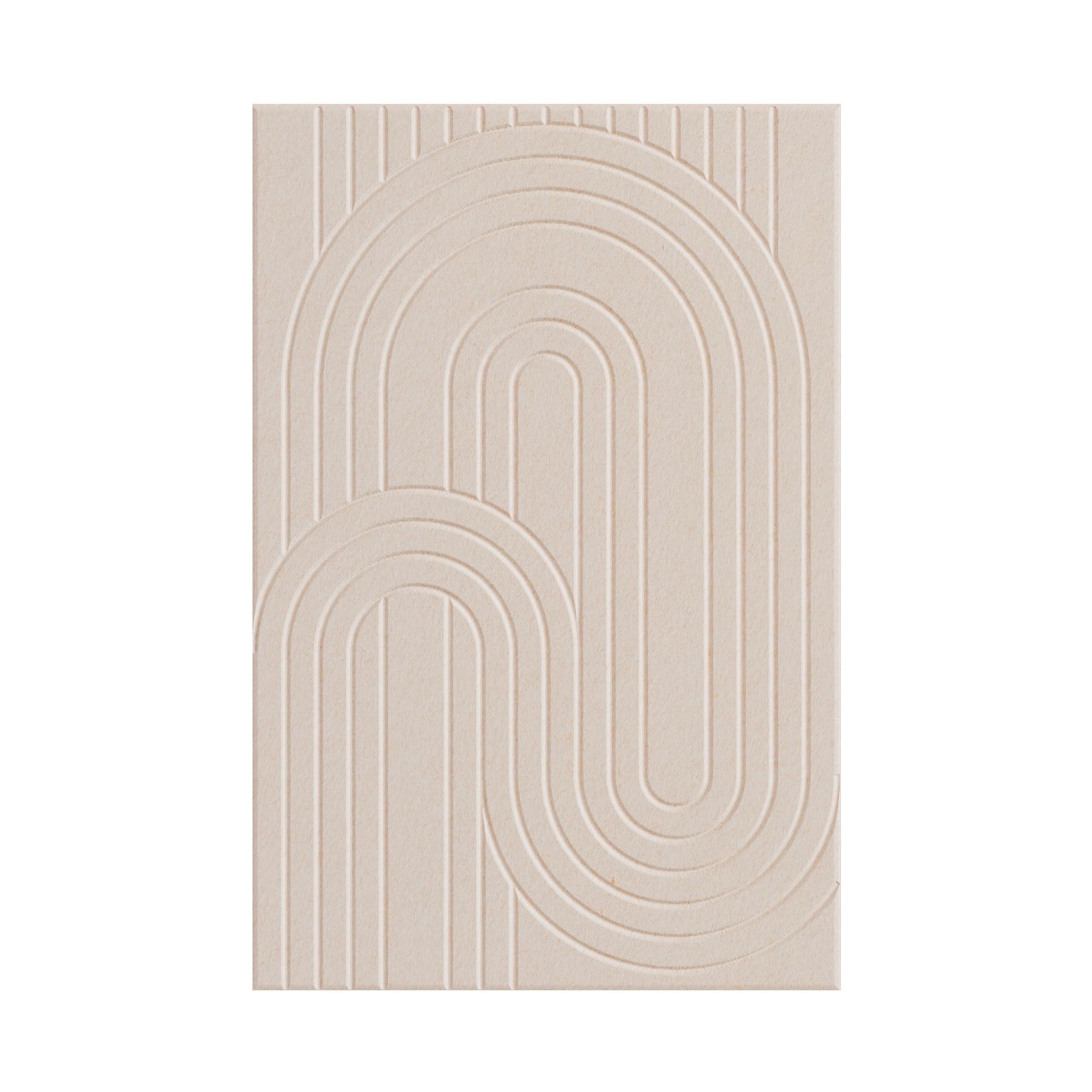 Akustický panel MILLA - béžová, textil (60/90cm) - Mömax