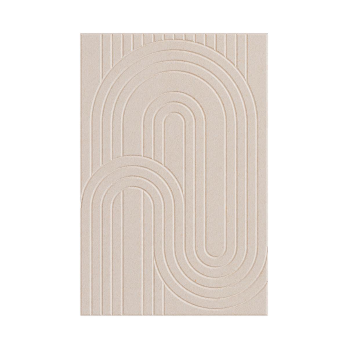 Akustický panel MILLA - béžová, textil (60/90cm) - Mömax