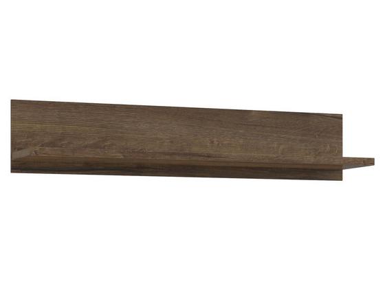 Nástenná Polica Lacjum - farby dubu, Moderný, kompozitné drevo (150/29,6/31,1cm) Nástenná Polica Lacjum - farby dubu, Moderný, kompozitné drevo (150/29,6/31,1cm)