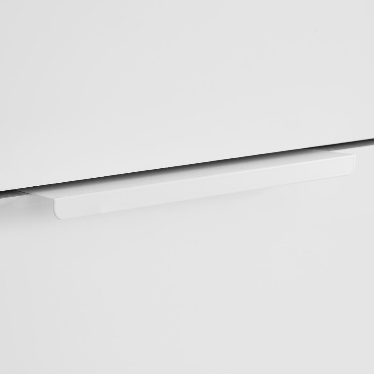 VYKLÁPĚCÍ BOTNÍK ESPRESSO - vysoce lesklá bílá, Konvenční, kompozitní dřevo (65/174/15cm) - Mömax