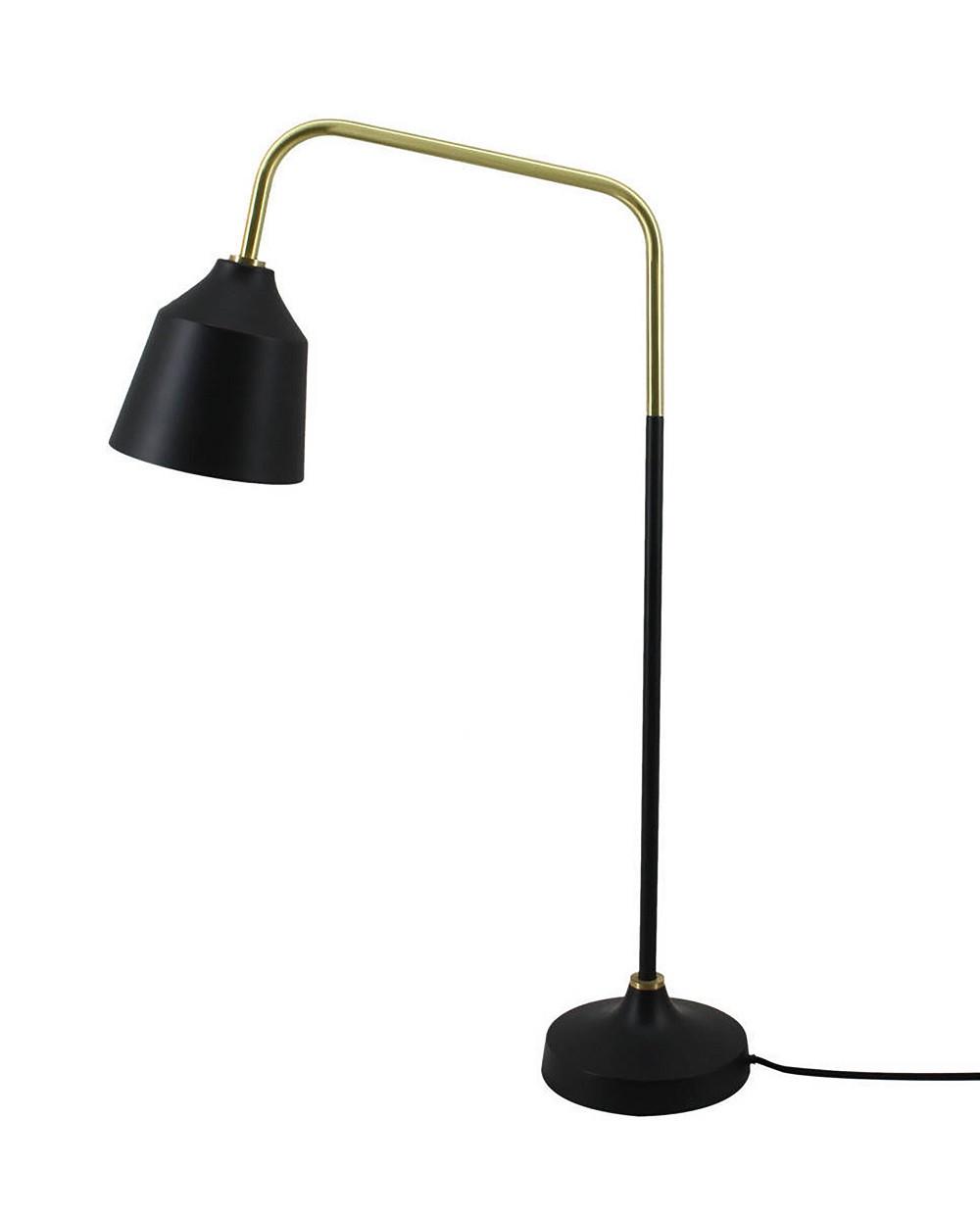 Tischleuchte Carisa 387 Schwarz B: 18 cm - Trend (47/18/69cm) - Kayoom