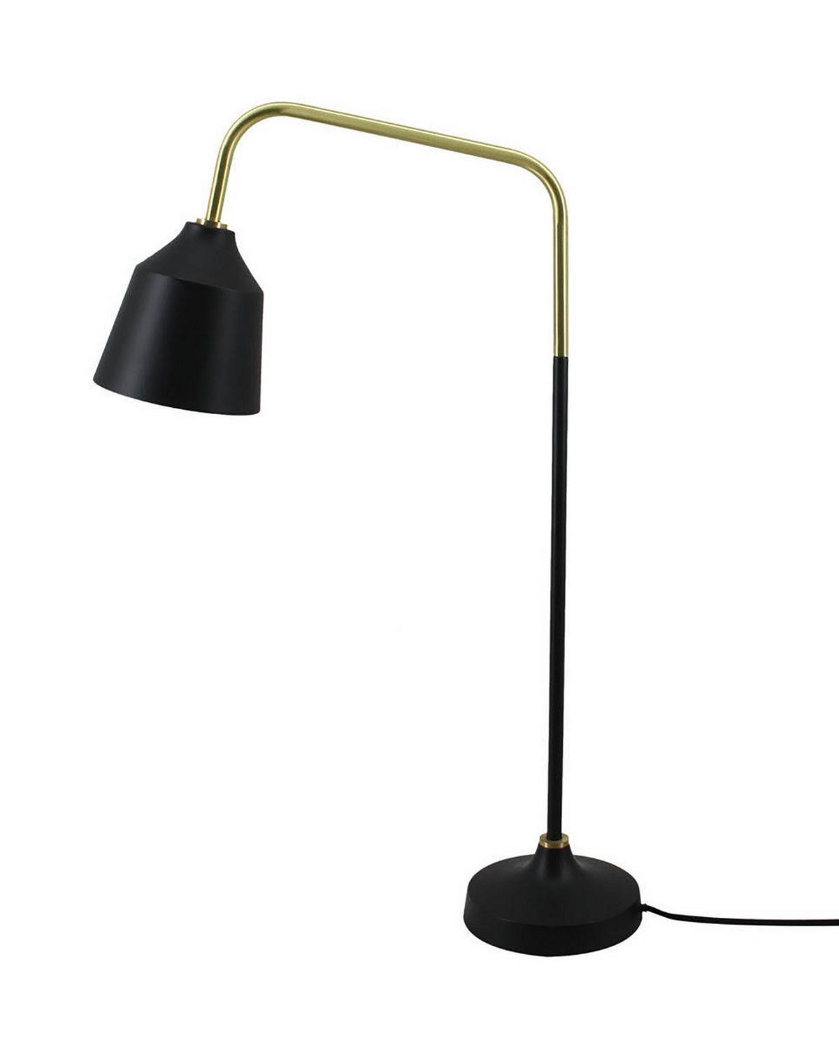 Tischleuchte Carisa 387 Schwarz B: 18 cm - Trend (47/18/69cm) - Kayoom