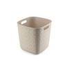 košík na drobnosti SOFTEX KOSTKA - béžová, Basics, plast (28/27/28cm) - Curver