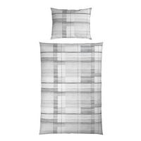 Bettwäsche Elke - Grau, KONVENTIONELL, Textil - Ondega