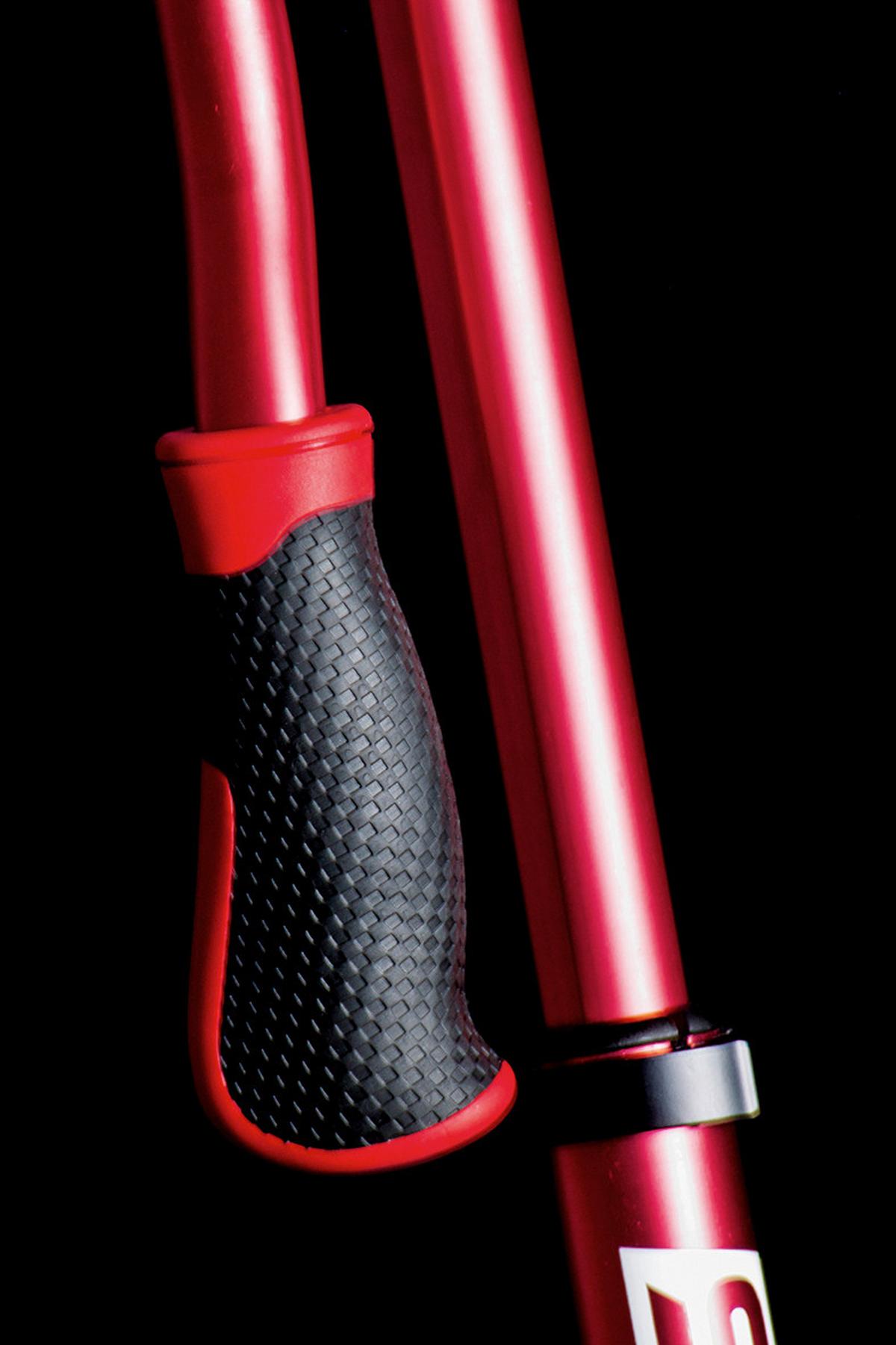 Scooter Six Degrees 513 Rot/ Schwarz Ø 230/215 Mm, Klappbar - Rot/Schwarz, Basics, Metall (93,5/34,5/105,5cm)