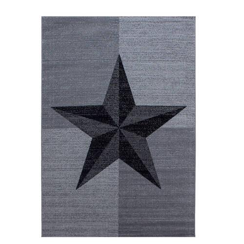 Webteppich Plus - Grau, Basics, Textil (140/200cm) - Novel