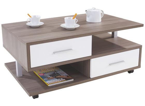 Konferenčný Stolík Quattro - farby dubu, Konvenčný, kompozitné drevo (105/45/60cm) Konferenčný Stolík Quattro - farby dubu, Konvenčný, kompozitné drevo (105/45/60cm)