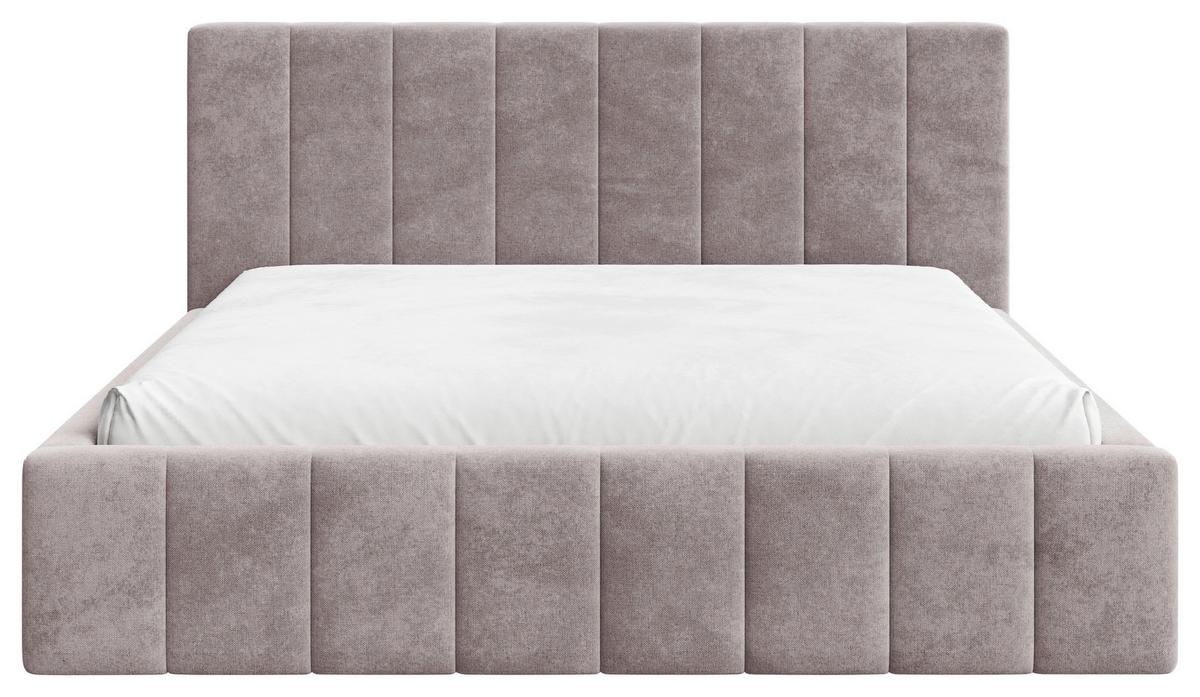 POLSTERBETT Sky Taupe 160x200cm - Taupe/Schwarz, MODERN, Holz (160/200cm) - MID.YOU