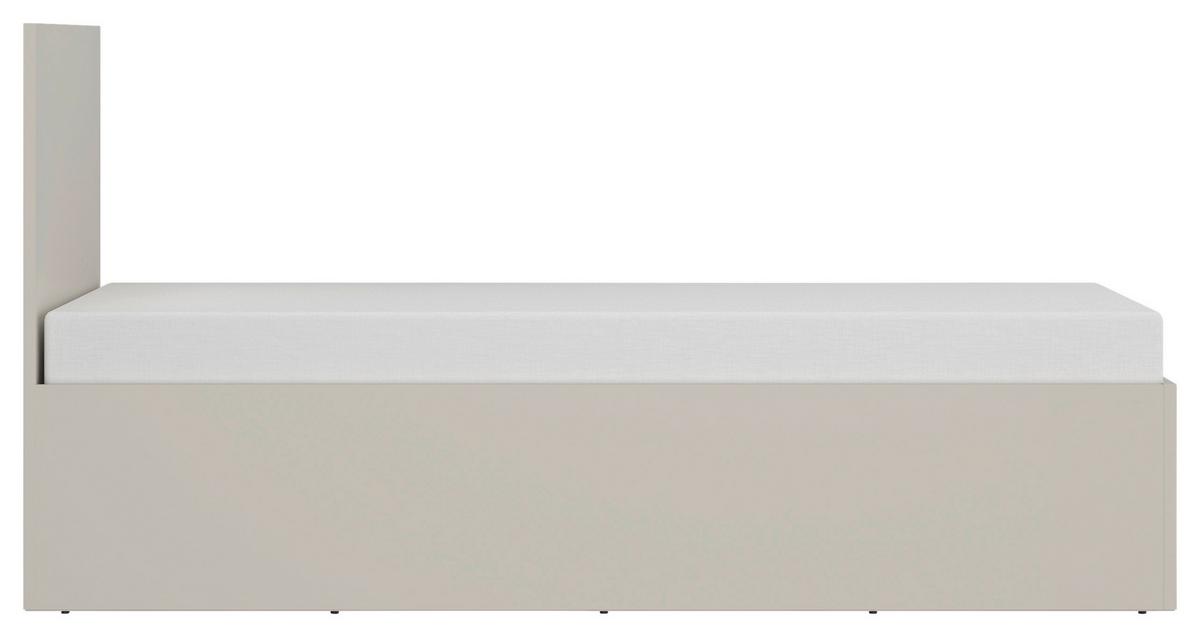 Posteľ FANO 120x200 cm, dekor kašmír - čierna/kašmírová, Modern, kompozitné drevo/plast (120/200cm) - Modern Living