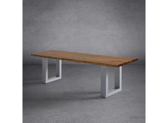 Lavica Mailo Z Agátového Dreva - farby akácie, Moderný, drevo (160/40/42cm) - Modern Living Lavica Mailo Z Agátového Dreva - farby akácie, Moderný, drevo (160/40/42cm) - Modern Living