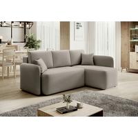 Ecksofa Hadson Beige S: 206x150 Cm - Beige/Schwarz, Design, Textil (206/150cm) - P & B