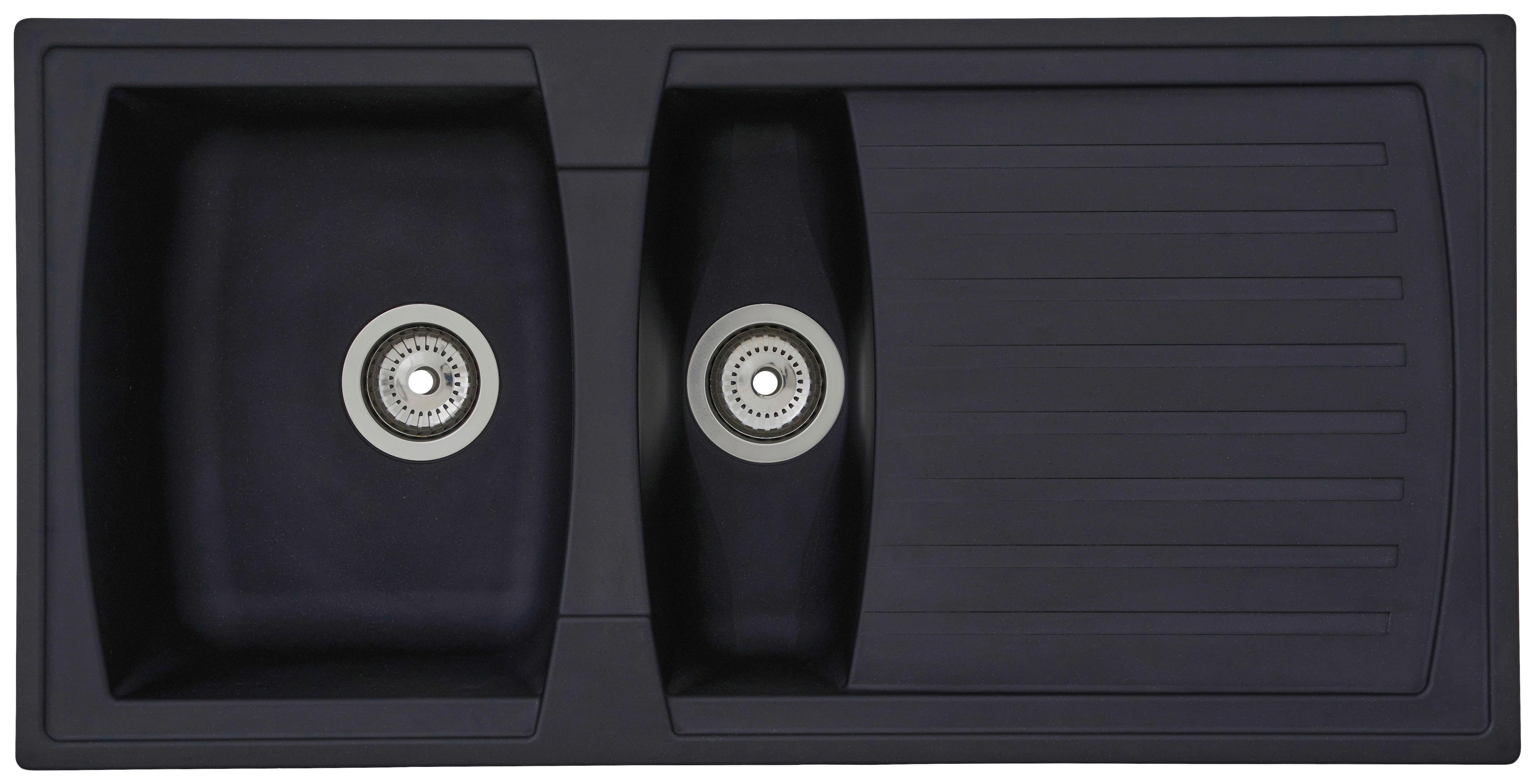 Spüle Respekta Boston Kunststein Bxt: 100x50 Cm