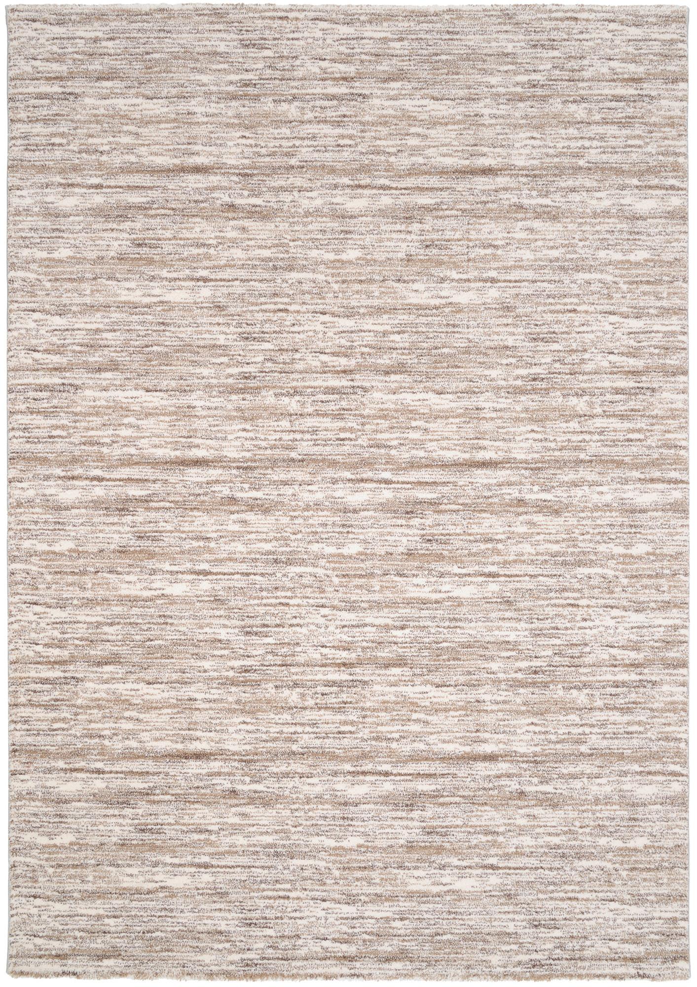 Webteppich Braun Sofi Lori 65x130 cm - Creme/Braun, Design, Textil (65/130cm) - Novel