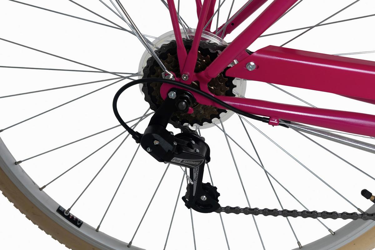 Damenfahrrad 28 '' DaCapo Toscana rosa - Pink, Basics, Metall (25/140/60cm)