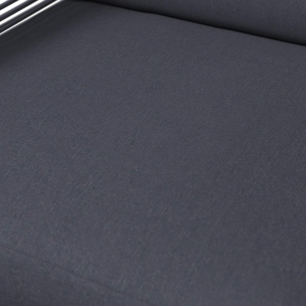 Loungegarnitur Marokko - Dunkelgrau/Naturfarben, Basics, Kunststoff/Textil (218/179cm) - Beldano