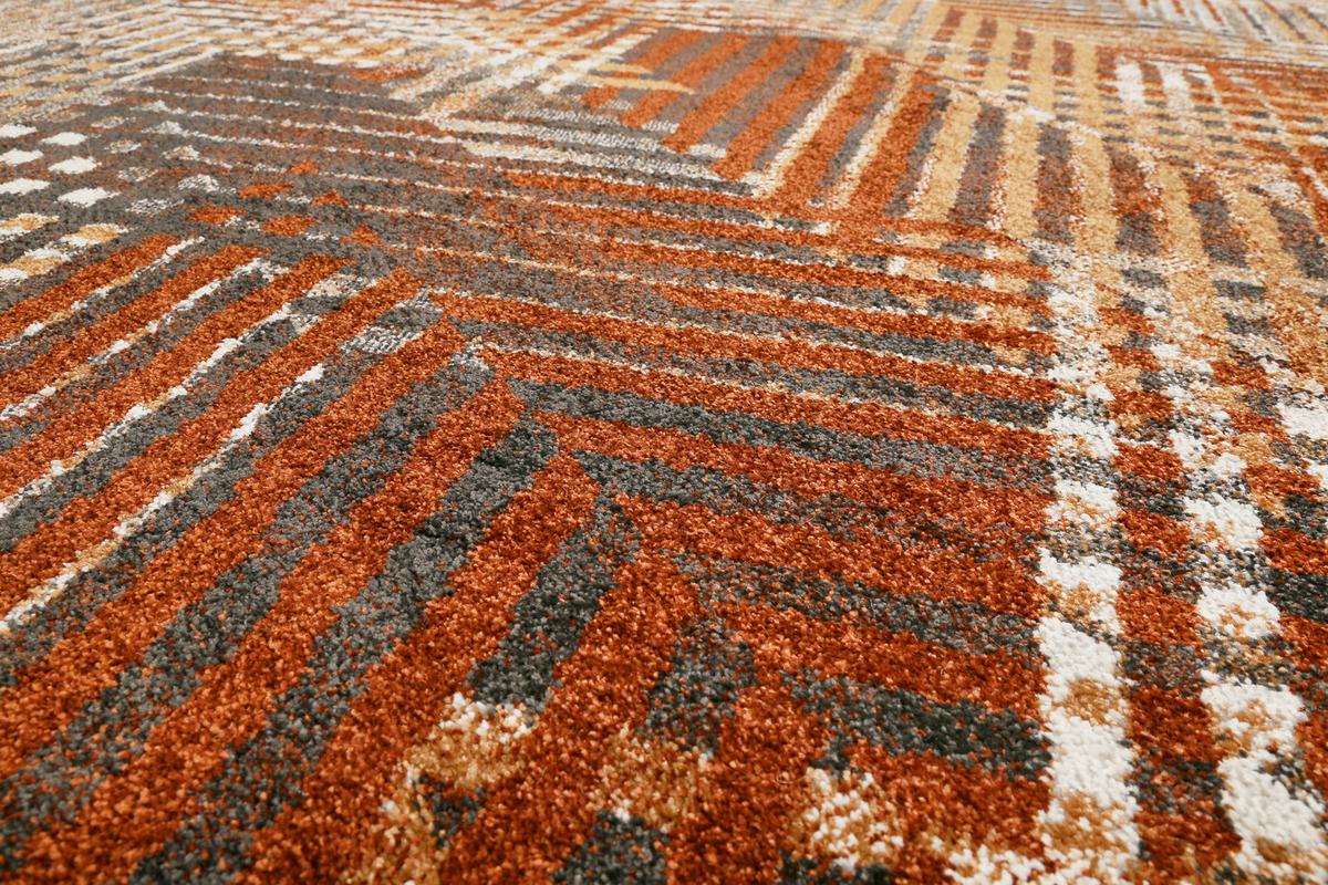 Webteppich Brau/rost, Bxl: Ca. 80x150 Cm - Rostfarben/Braun, KONVENTIONELL, Textil (80/150cm) - Esprit