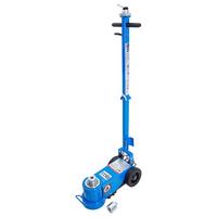 Wagenheber Lufthydraulisch Blau/Schwarz B: 30,5 cm - Blau/Schwarz, Basics (76/30.5/39.5cm)