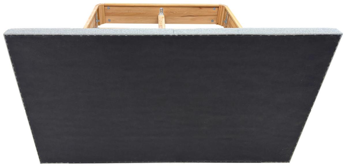 Bett Loom Naturfarben 200x200cm - Beige/Naturfarben, MODERN, Holz/Textil (200/200cm) - MID.YOU