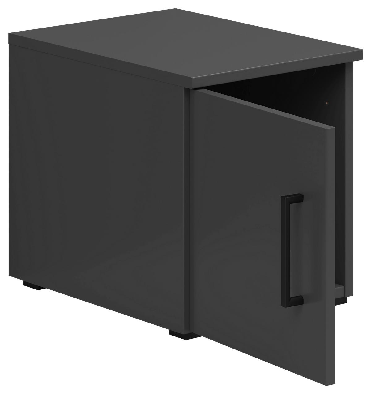 Szekrényrátét Multistauraum - grafitszürke, Modern, faalapú anyag (30/35/40cm) - Carryhome