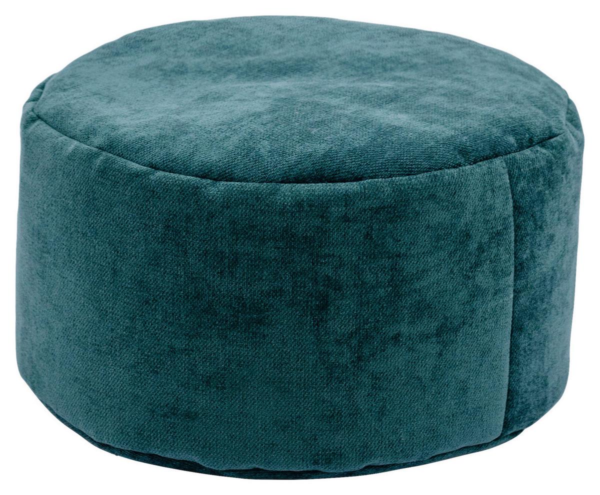 Sitzsack Drops Grün Indoor mit Styroporkugeln-Füllung - Grün, MODERN, Textil (42/25/45cm) - Ondega