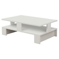 Couchtisch Mansu Couchtisch - Weiß, Design, Holzwerkstoff (80/50/28cm) - Livetastic