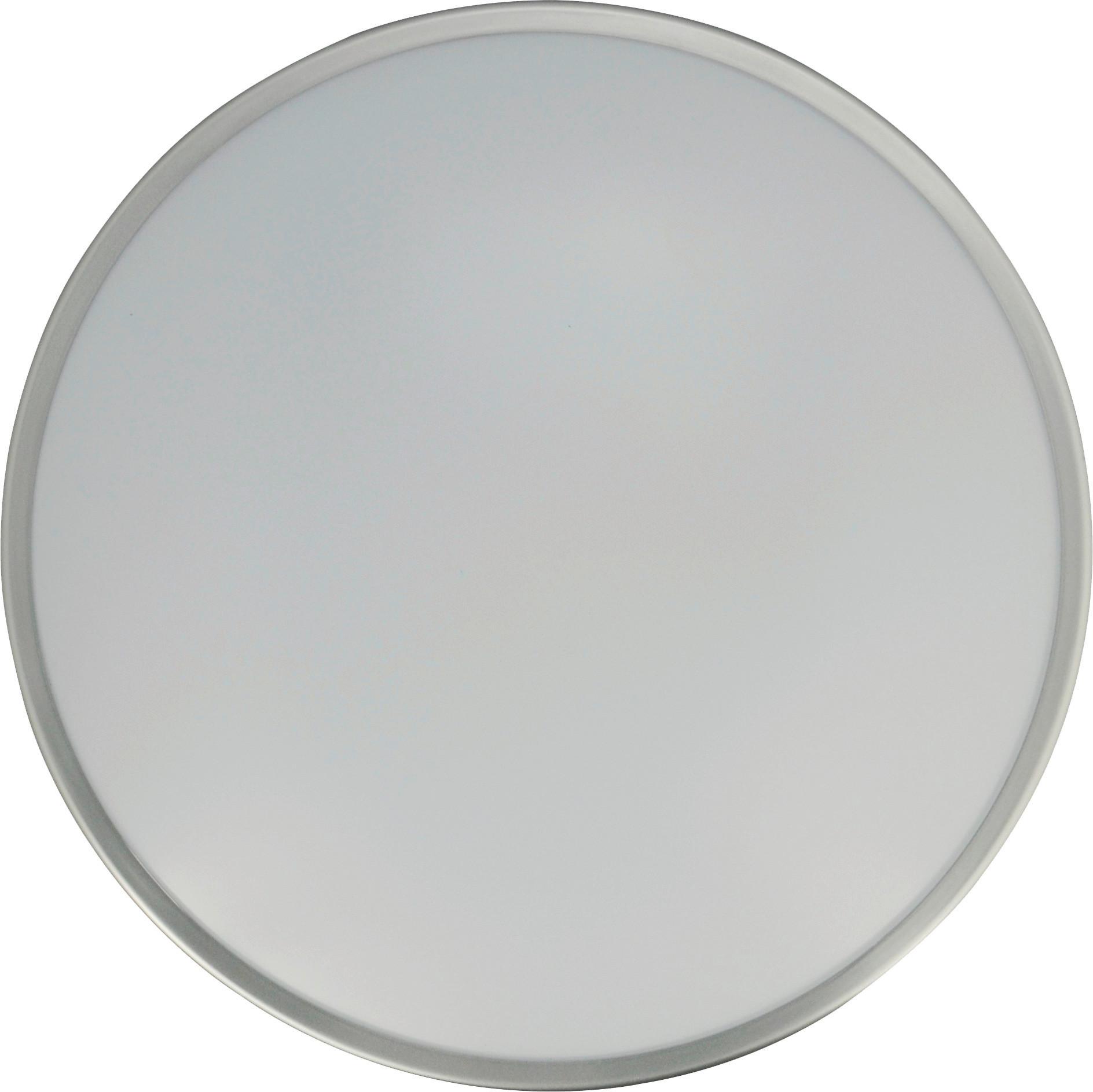 LED-Deckenleuchte Ø 33 cm, mit Farbtemperaturwechsler - Chromfarben, Basics, Kunststoff/Metall (33/5,7cm)