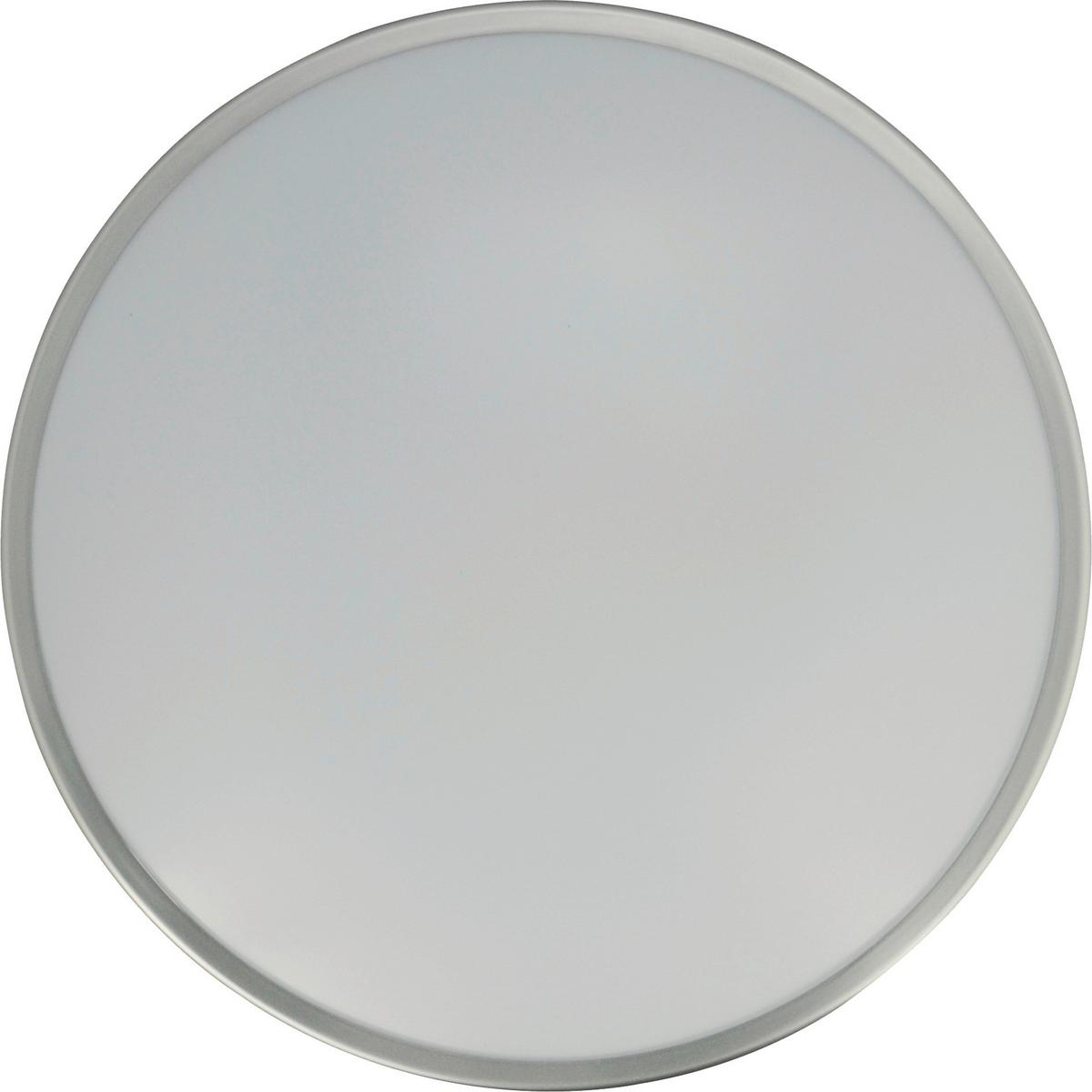 Led-deckenleuchte Ø 33 Cm, Mit Farbtemperaturwechsler - Chromfarben, Basics, Kunststoff/Metall (33/5,7cm)