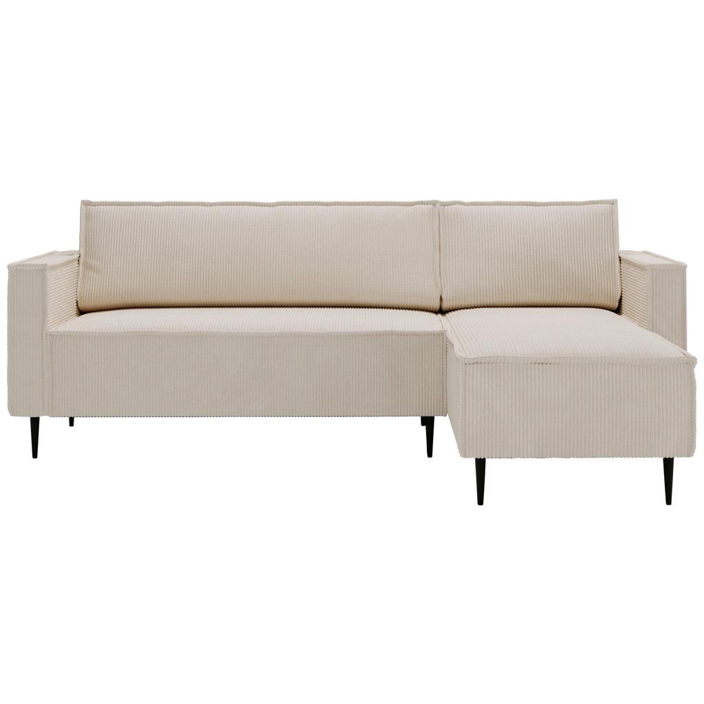 Ecksofa Ranger Beige Cord 223x151 cm
