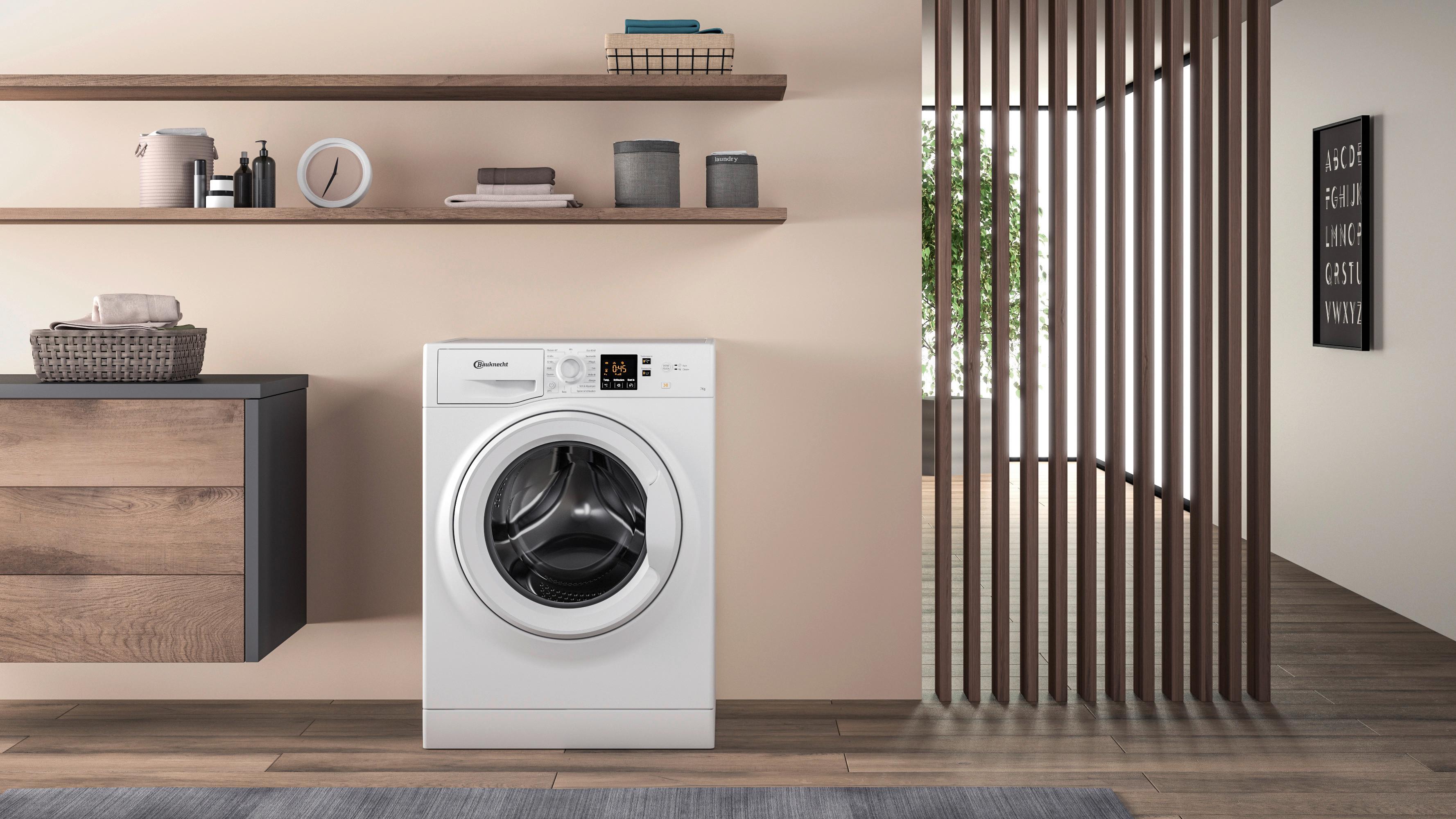Waschmaschine Bw 719 B - Weiß, Trend (59,5/85/54cm) - Bauknecht